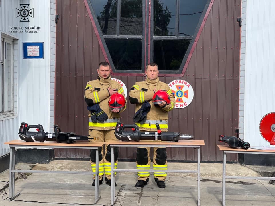 Рятувальники отримали сучасне обладнання. Фото: ДСНС