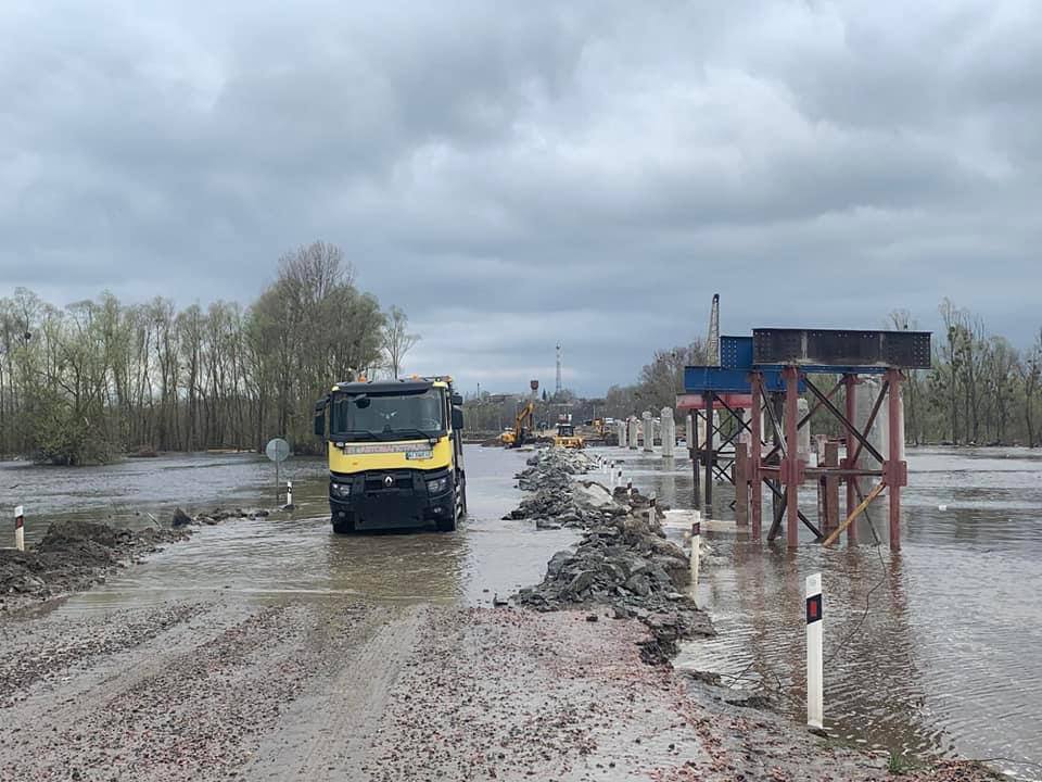 Ликвидация затоплен в Киевской области