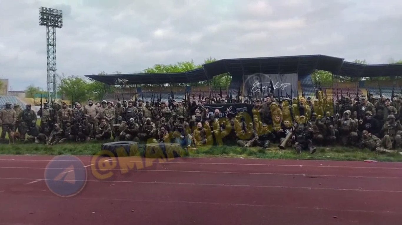 Стадион в Мариуполе