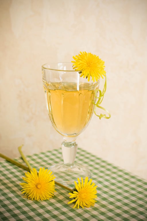 Рецепт кульбабового вина