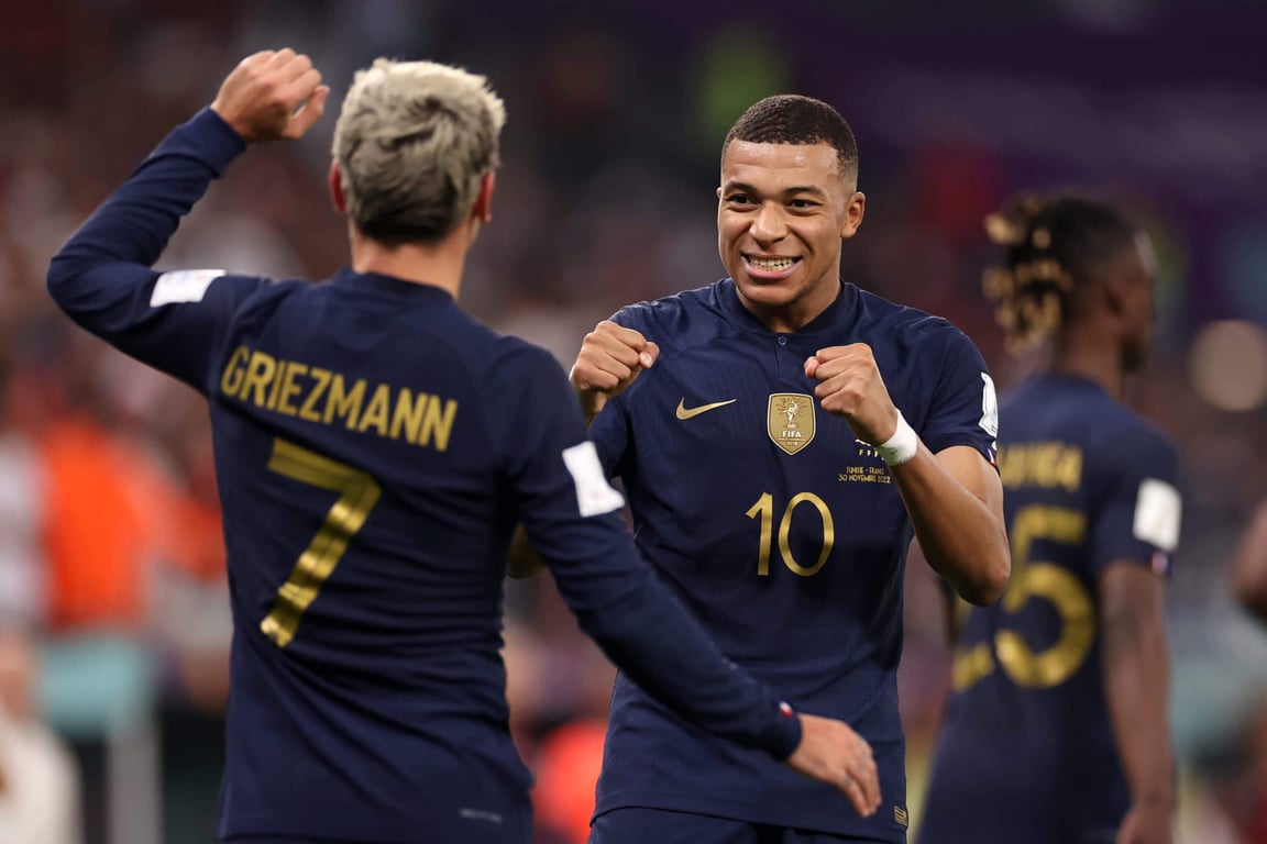 Гризманн та Мбаппе