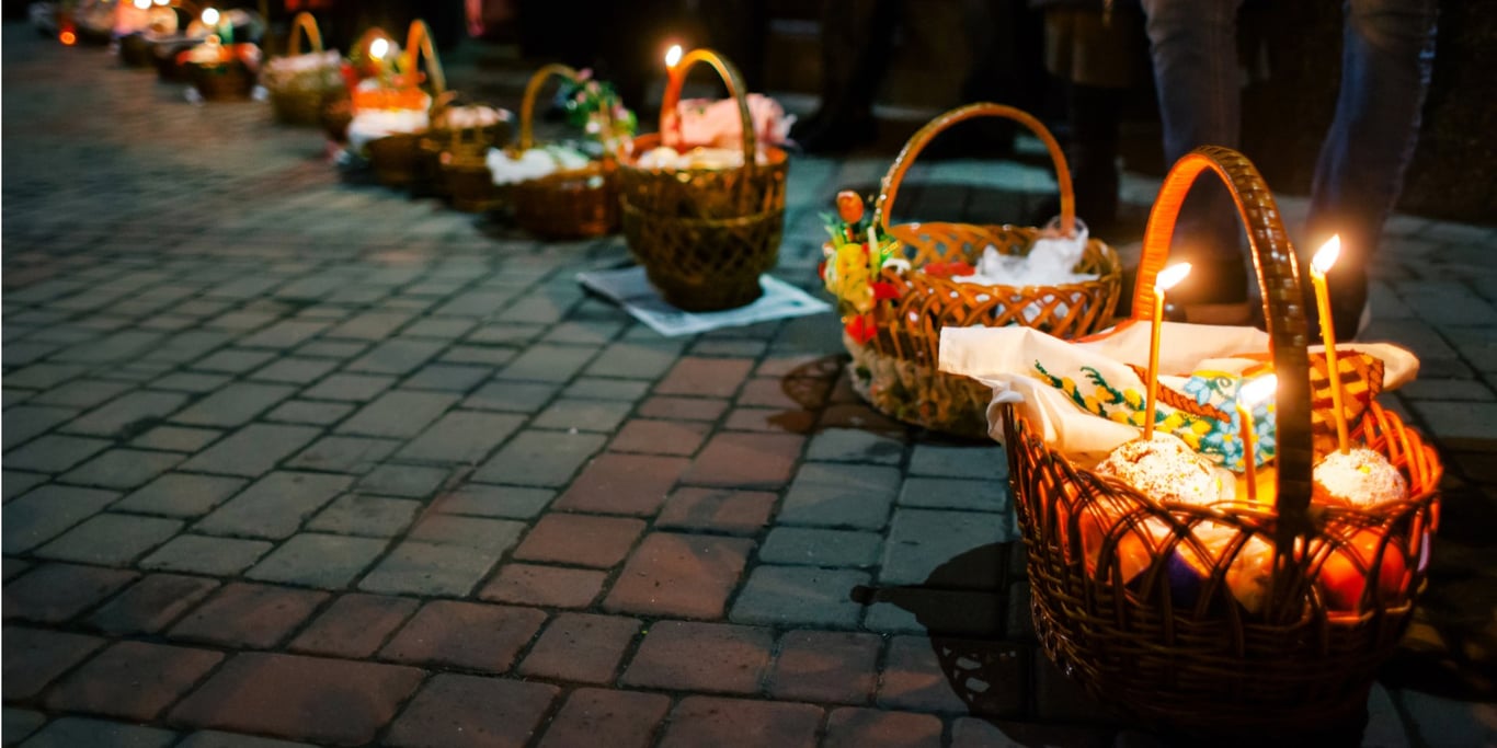 Какие продукты нельзя класть в пасхальную корзину