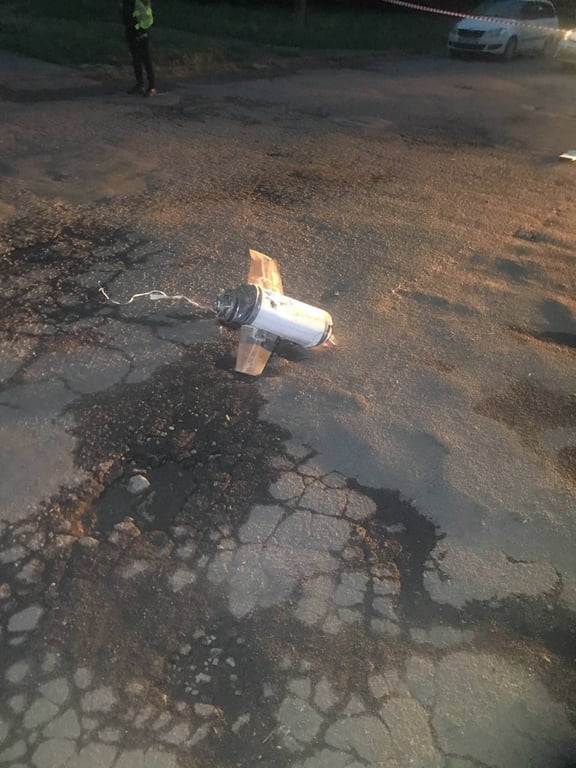 Уламок російської ракети