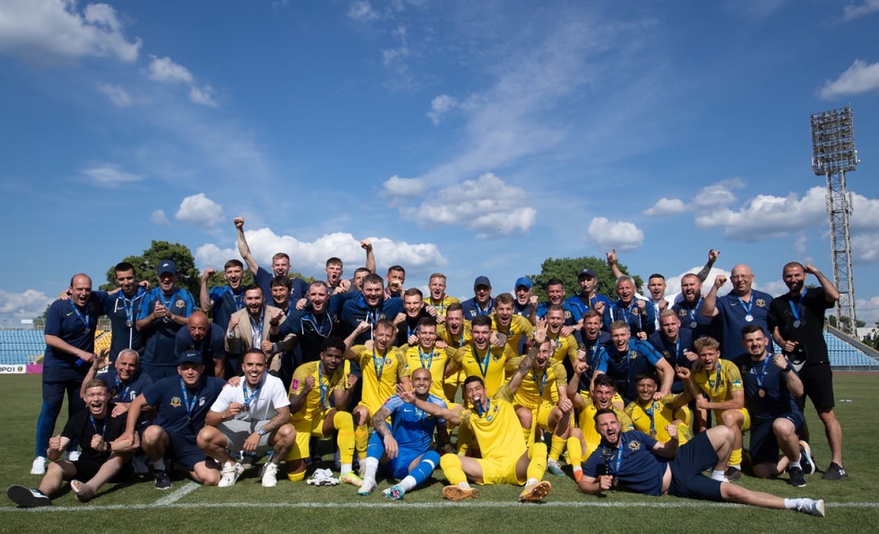 Дніпро-1 - віце-чемпіон України