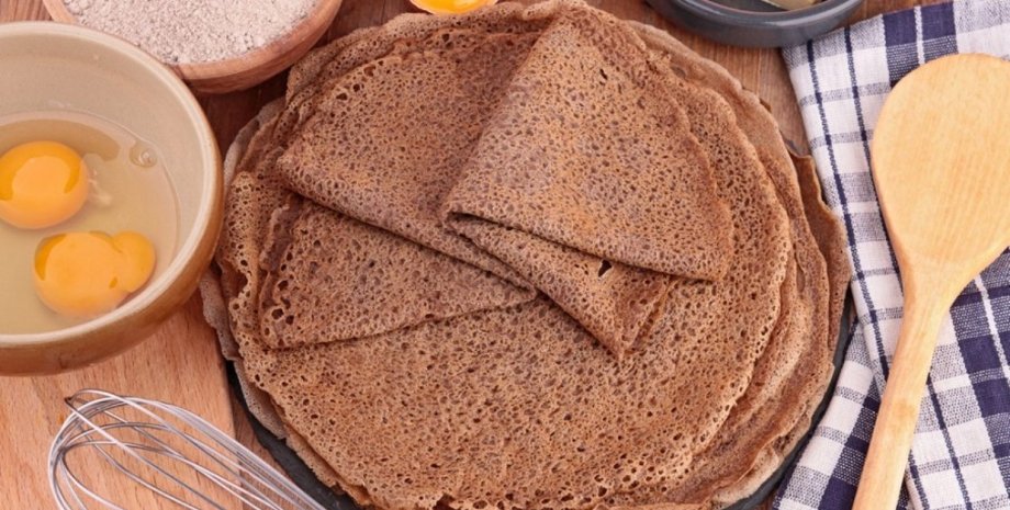 Рецепт шоколадних дієтичних млинців