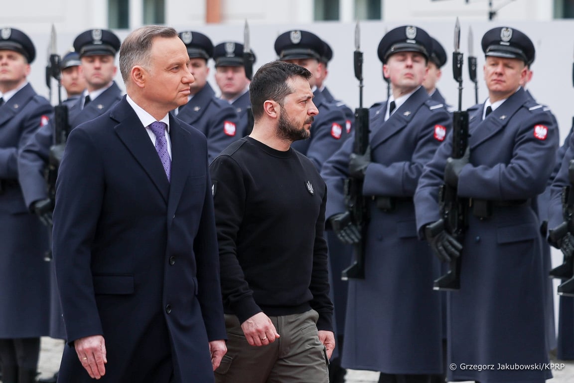 Зеленський у Варшаві, зустріч з Дудою