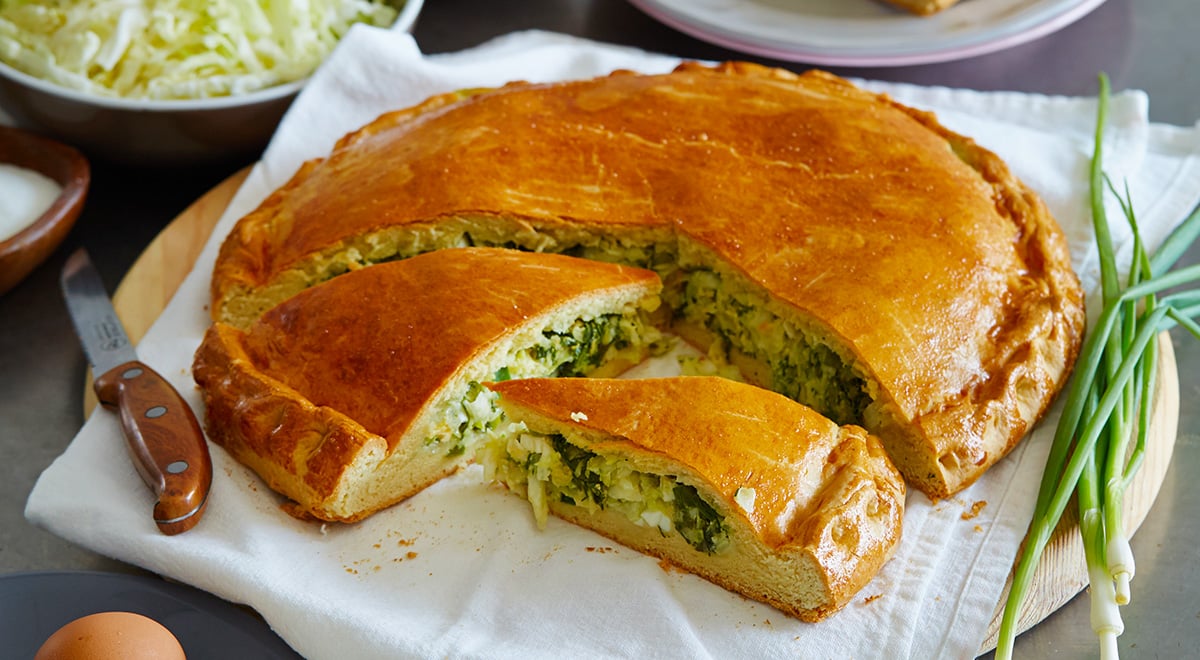 Рецепт весняного пирога