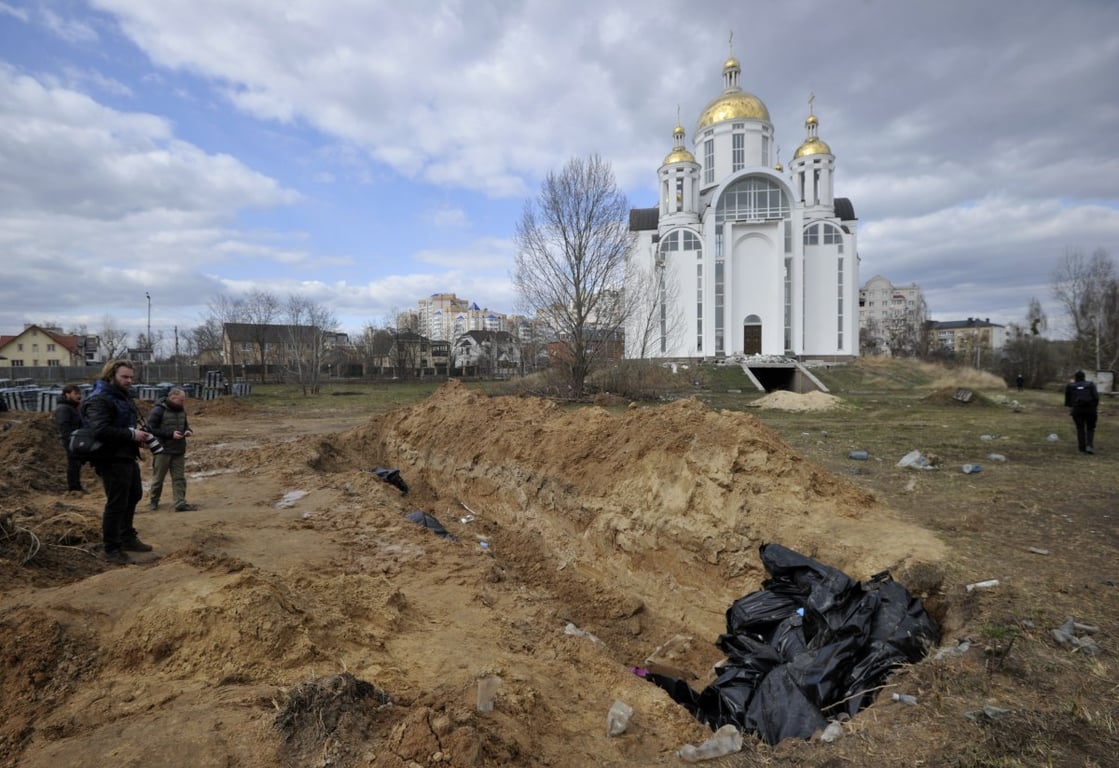 Братська могила в Бучі