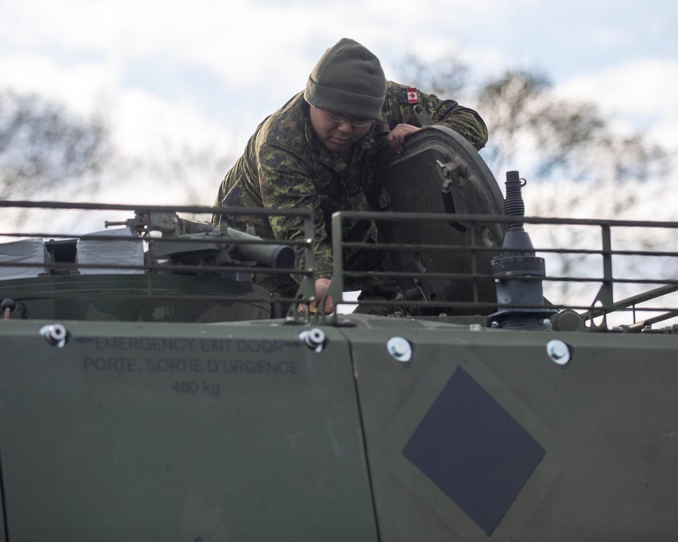 Отправка военной помощи от Канады в Украину. Фото: Canadian Armed Forces Photo
