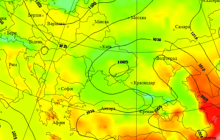 погода в Украине