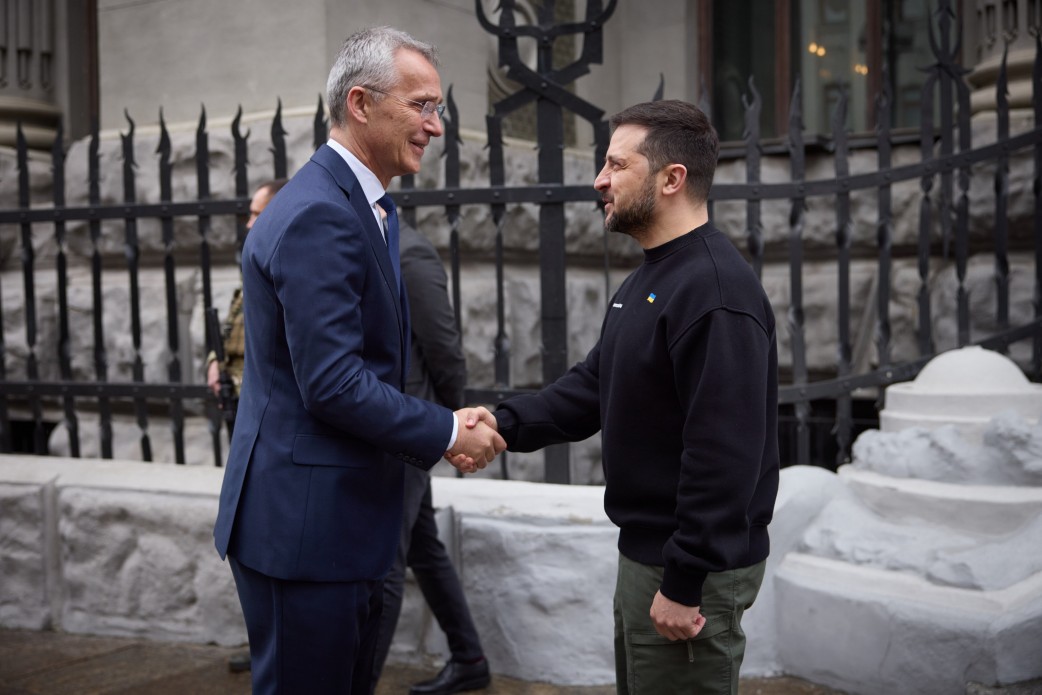 Зеленский и Столтенберг