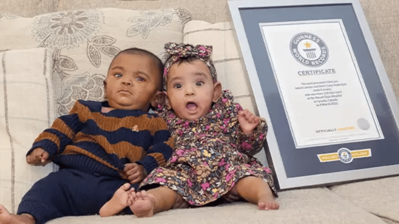 У Канаді народилися найбільш недоношені у світі близнюки