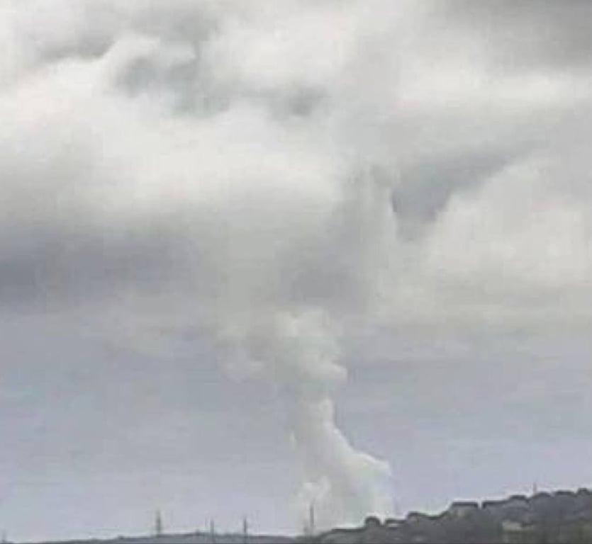 Взрывы в Крыму