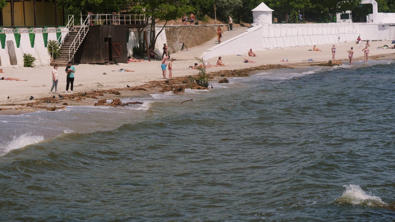 Сміття на пляжах Одещини