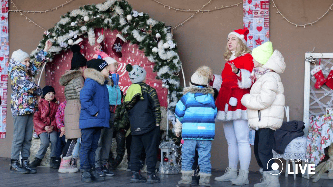 Новогодняя ярмарка в Одессе