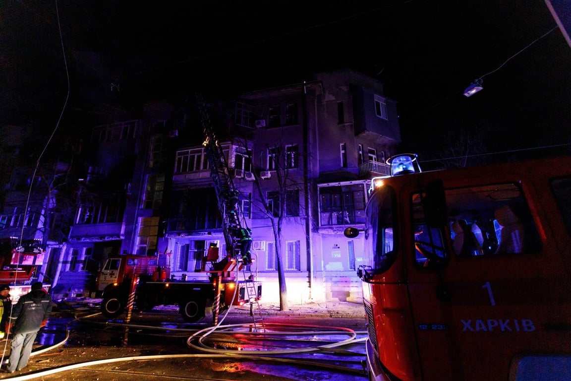 Обстрел Харькова 30 января