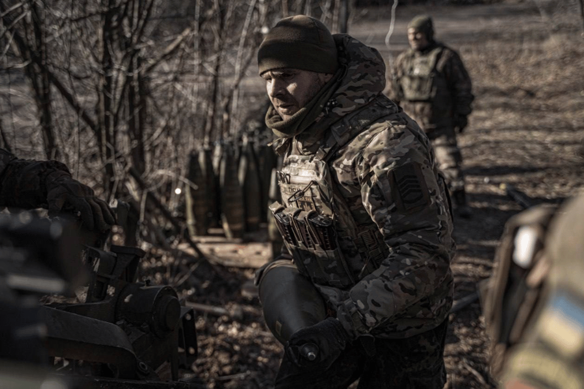 ЗСУ артилеристи на Бахмутському напрямку