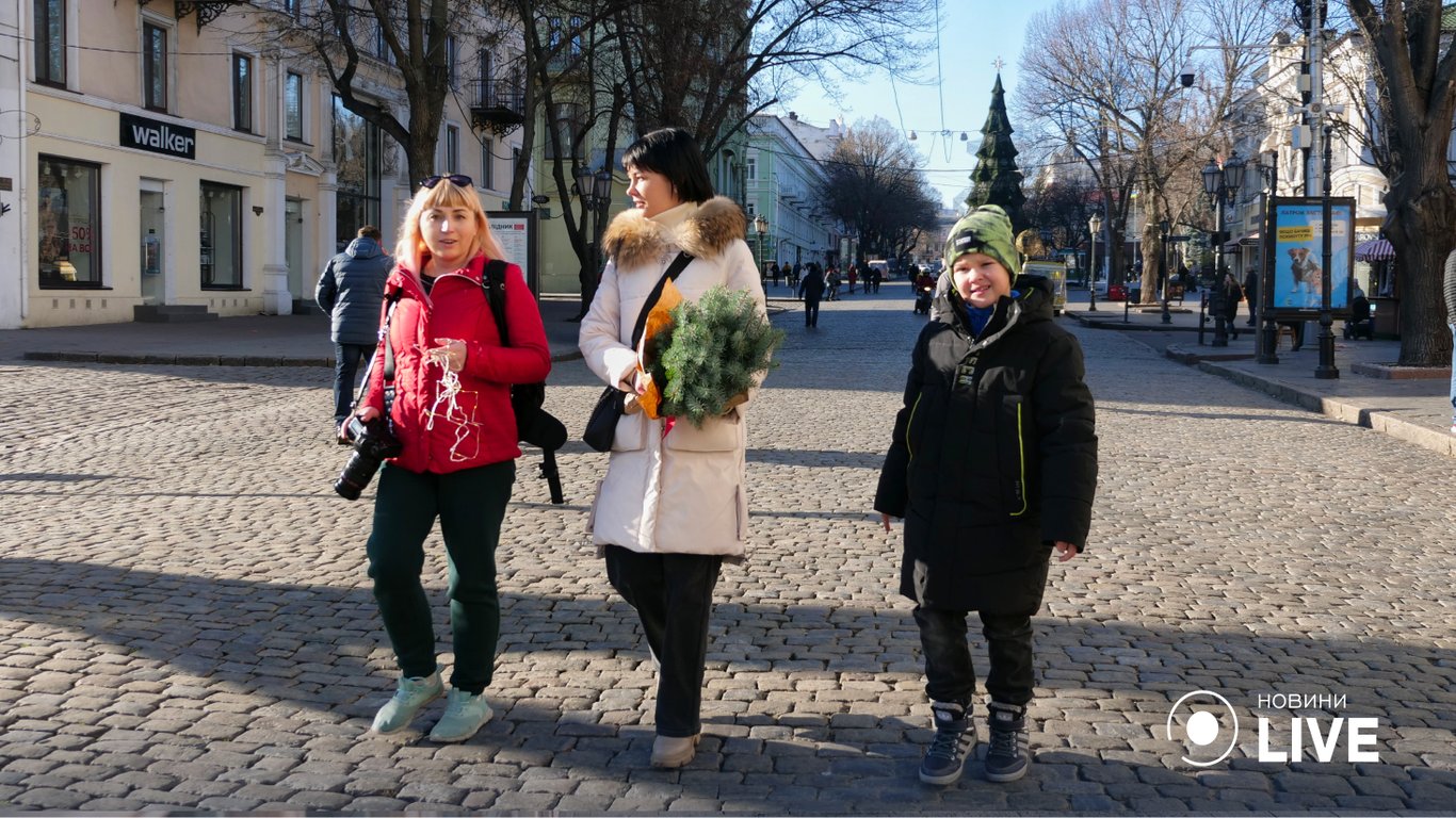 Новорічна ялинка в Одесі
