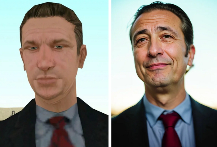 Нейромережа показала, як виглядали б в житті герої GTA: San Andreas