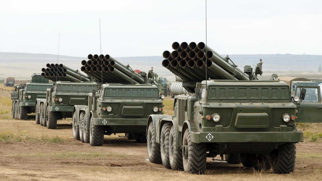 РСЗО Ураган РФ