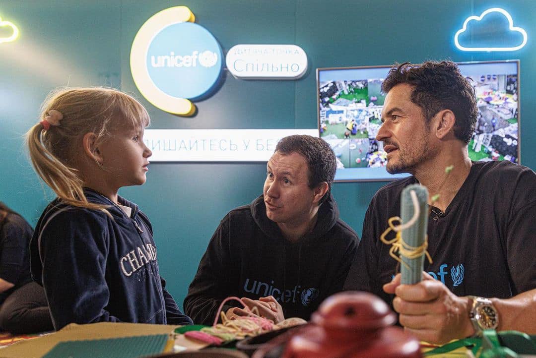 Орландо Блум в Україні