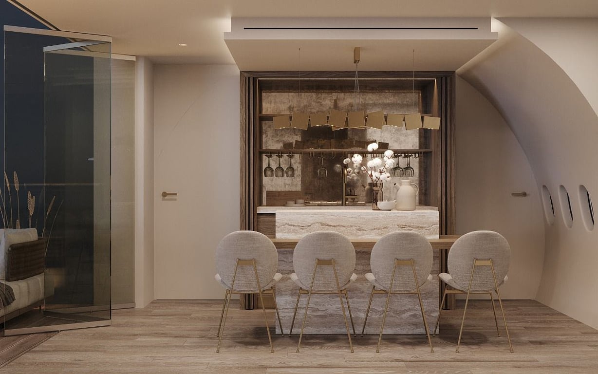 Бизнесмен переработал самолет "Боинг" в виллу