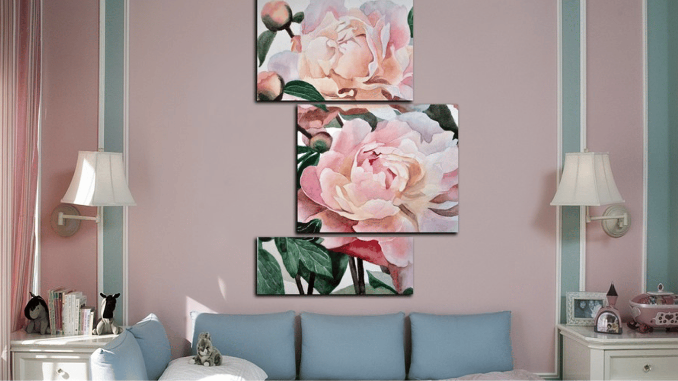 Картина з півоніями, півонії в інтер'єрі - яка квітка приносить любов, щастя та добробут