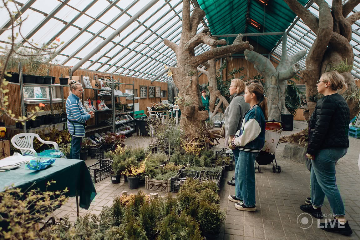 Весенний вернисаж в ботаническом саду Киева