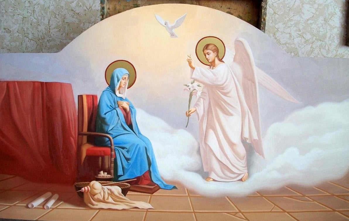 Привітання з Благовіщенням у прозі