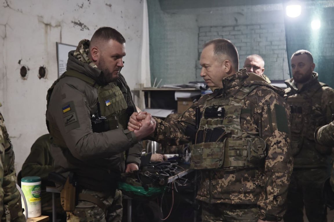 Сирський у Бахмуті