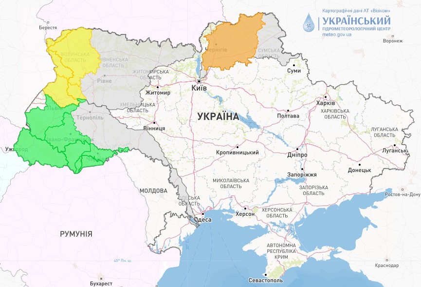 погода в Украине