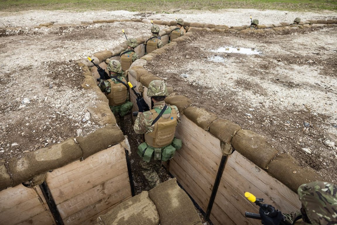 Зеленська на навчанні військових