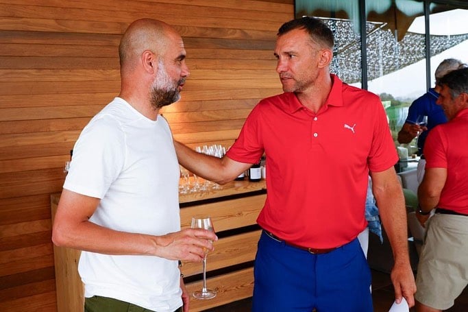 Шевченка та Гвардіола