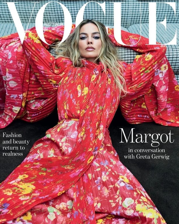 Чарівна "Барбі" Марго Роббі знялась у спокусливій фотосесії для Vogue - фото 1