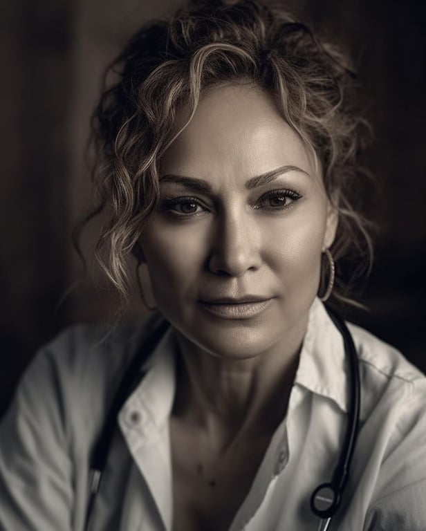 Представьте, что Дженнифер Лопес ваш хирург: Эдгар Каминский "сделал" голливудских див врачами - фото 8