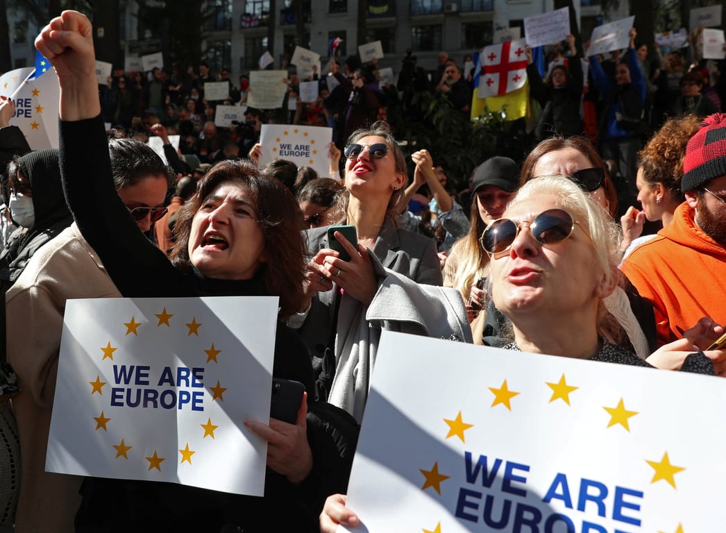 протести в Грузії