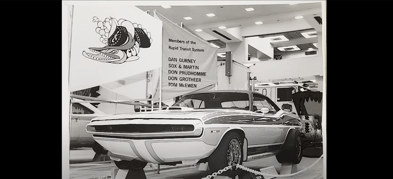 Plymouth Cuda RTS на шоу Rapid Transit System