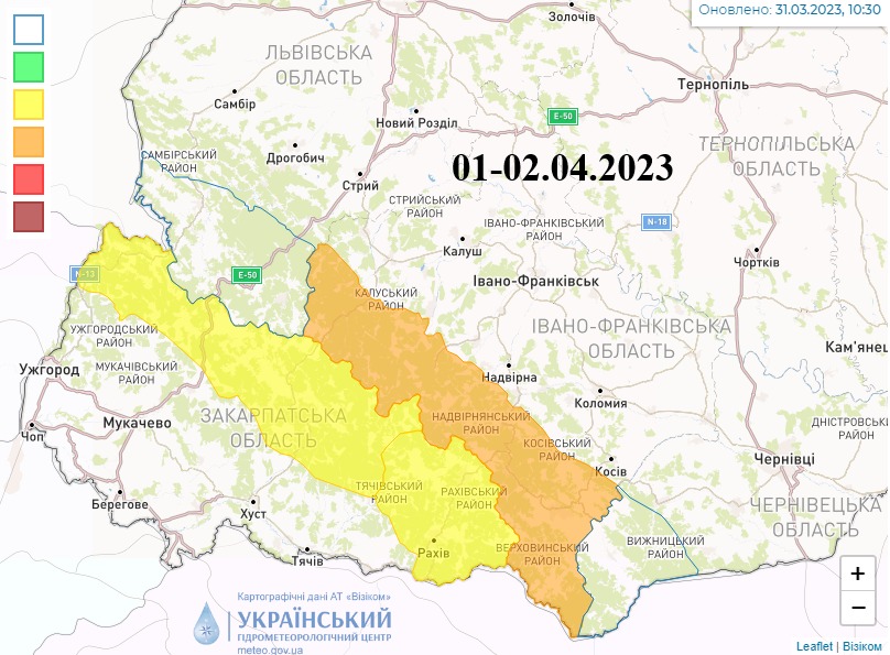 погода в Украине