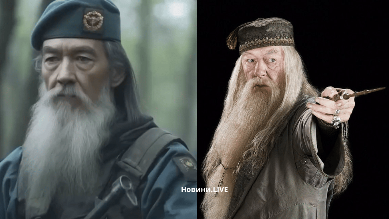 Як би виглядав Альбус Дамблдор у лавах ЗСУ