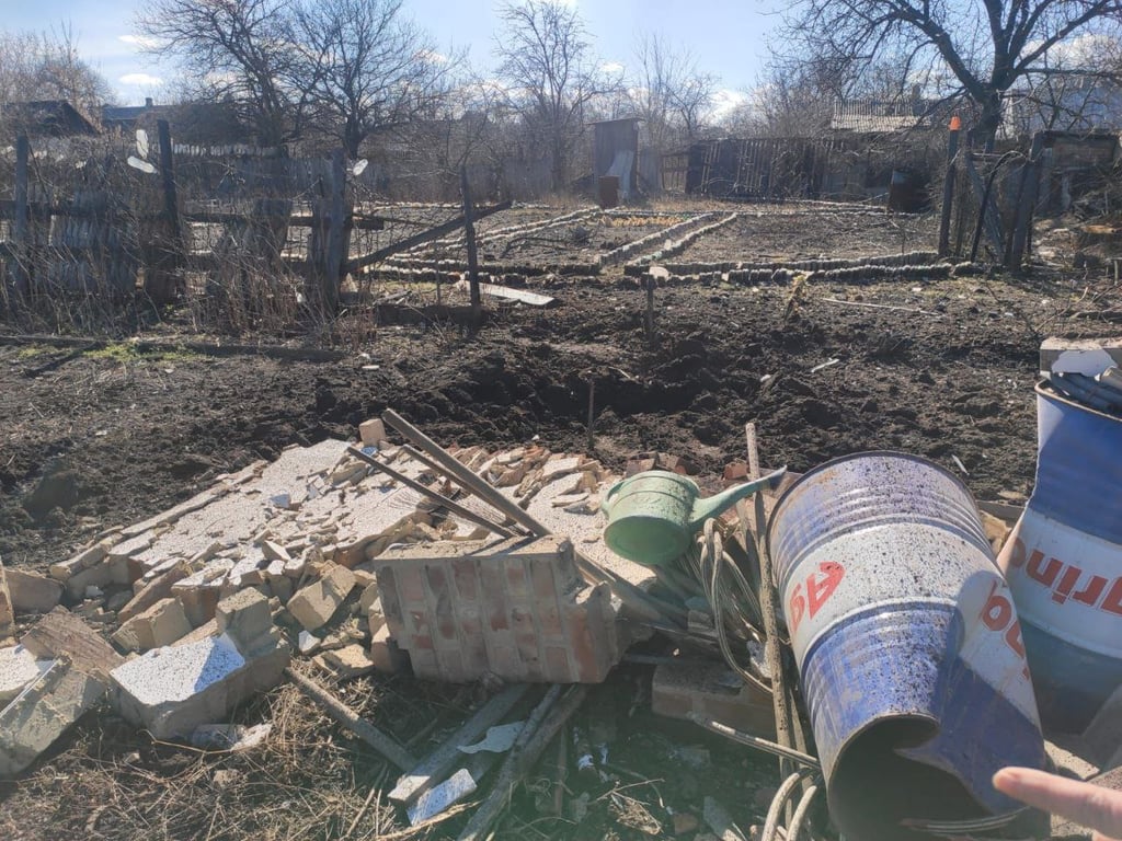 Обстрел Донецкой области