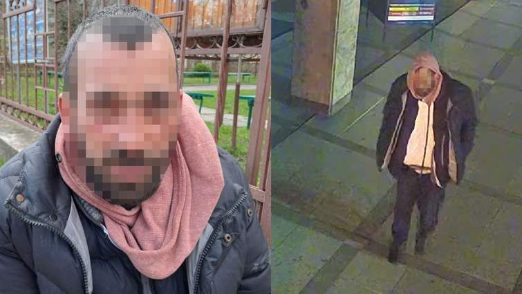 Ернест Балог підпалив двері церкви Різдва Пресвятої Богородиці УГКЦ на Сихові. Фото: Нацполіція Львівщини 