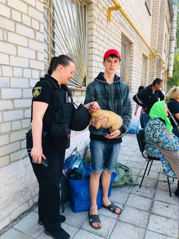 Эвакуация людей из Херсонской области