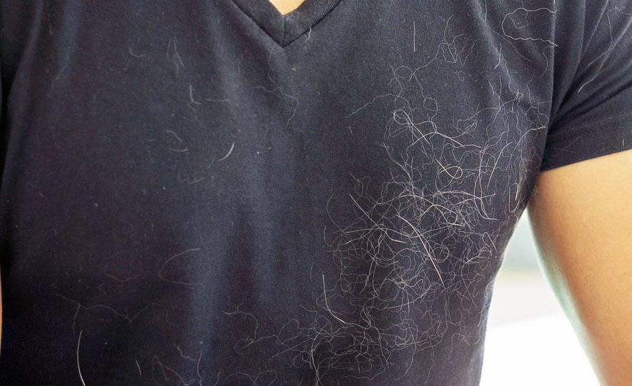 Как быстро снять шерсть с одежды