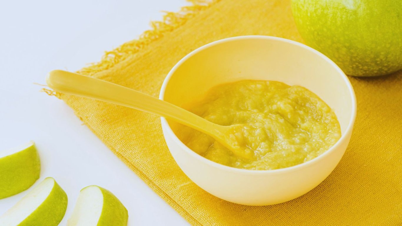 яблочное пюре