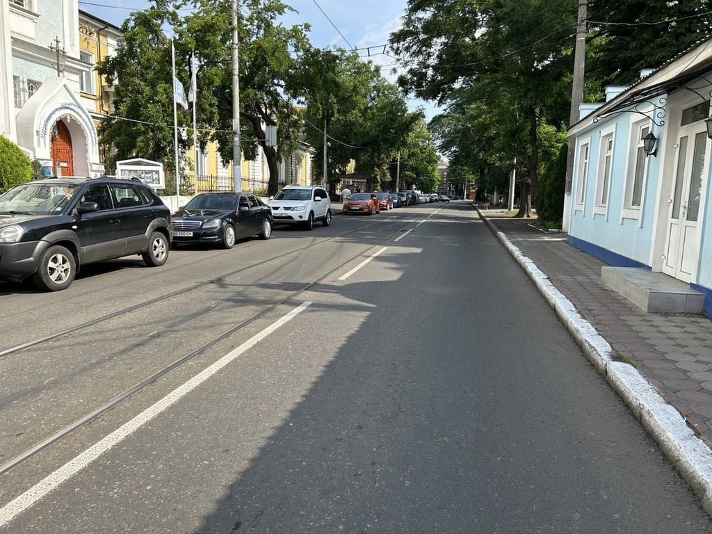 Зона для парковки авто. Фото: Одесский городской совет