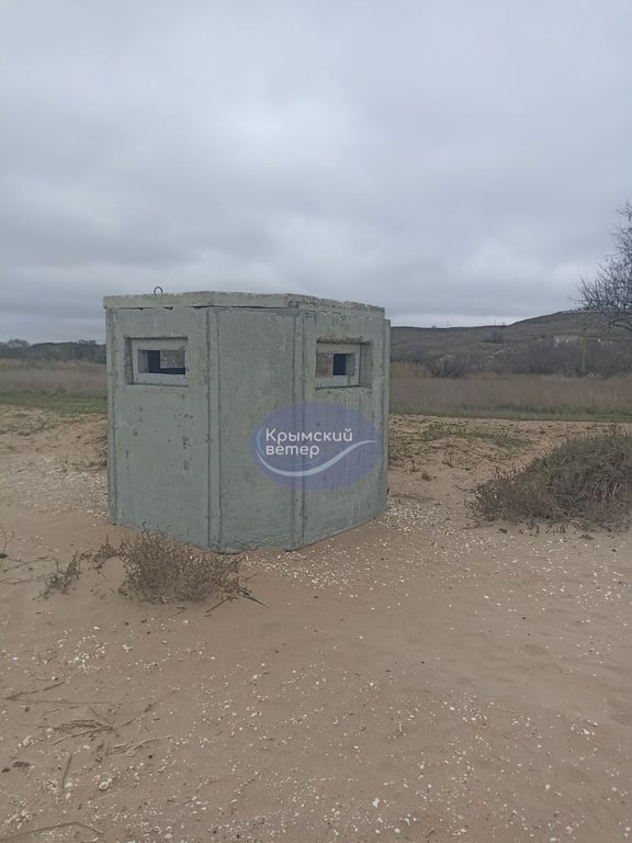 Вогневі позиції на пляжах в Криму