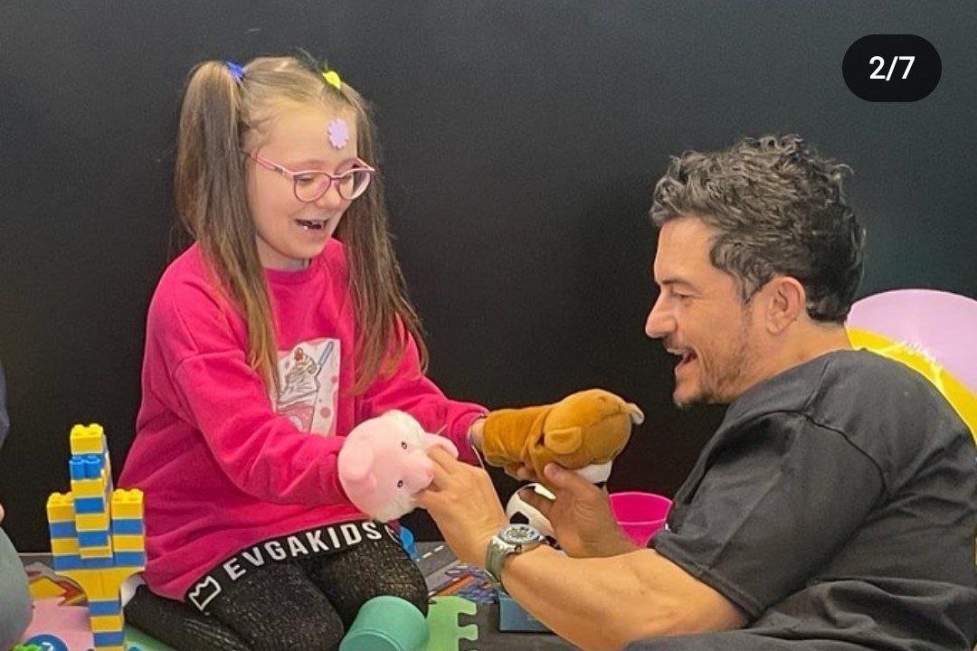 Орландо Блум в Україні