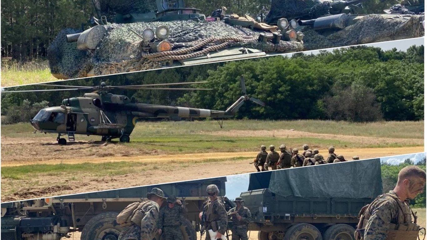 Морська піхота США десантувалась під Одесою - тренувалися з військовослужбовцями ЗСУ