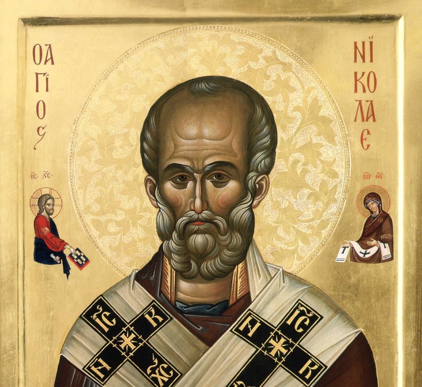 Молитва, щоб водилися гроші, Миколі Чудотворцю