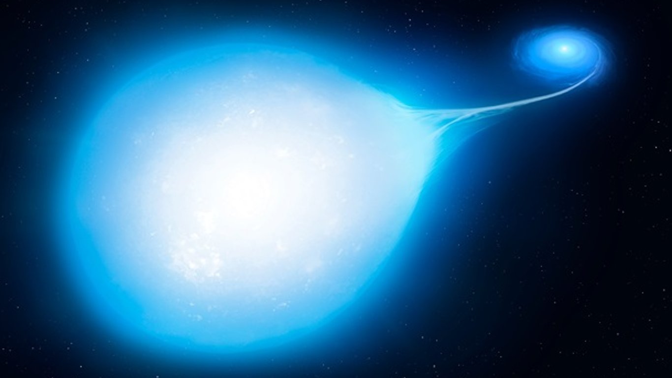 Каплевидная звезда - астрономы обнаружили редкую звездную систему
